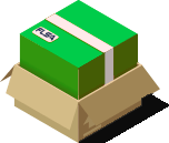 Open Box – Green with Dark Shadow v2